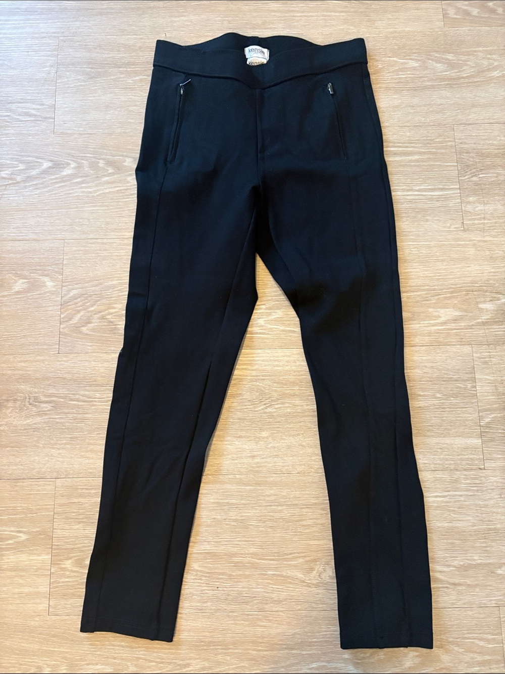 Kensie Black Women's Slim Stretch Trousers